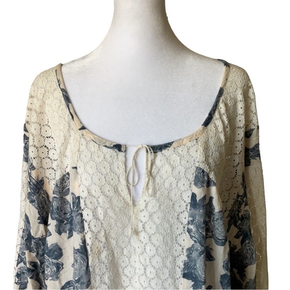 Free People Moon River Peasant Blouse - Picture 6 of 16